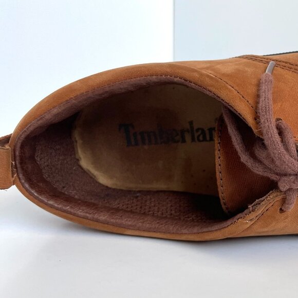 TIMBERLAND Womens Casual Sneakers Size 7M Brown Leather Lace Up Walking Comfort - Picture 10 of 10